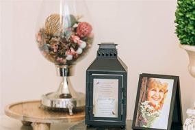 img 3 attached to 🕯️ Embrace the Memory: Celebration of Life Memorial Lantern - A Heartwarming Bereavement & Sympathy Gift (Black)