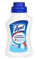 🧼 highly effective lysol laundry sanitizer additive - crisp linen, 41oz (pack of 3)" logo