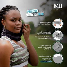 img 2 attached to 👕 IKU Sportswear: Premium Breathable Repellant Men's and Women's Accessories