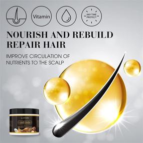 img 1 attached to 💆 Keratin Hair Mask: Professional Collagen Treatment for Dry & Damaged Hair - 8.5 oz