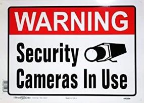 img 4 attached to 📹 Hillman 843296 Surveillance Cameras Sign