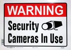 img 2 attached to 📹 Hillman 843296 Surveillance Cameras Sign