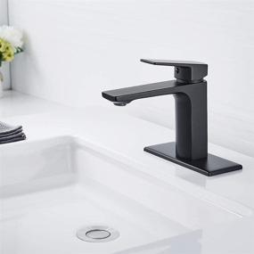 img 1 attached to 💧 Certified Bathroom Faucet: Enhance Your Lavatory with this Single-Handle Beauty