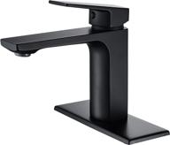 💧 certified bathroom faucet: enhance your lavatory with this single-handle beauty логотип