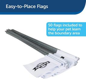 img 1 attached to 🏞️ PetSafe In-Ground and Wireless Fence Boundary Flags (Bundle of 50) - From the Parent Company of INVISIBLE FENCE Brand