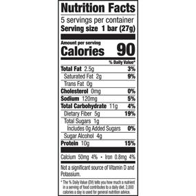 img 1 attached to Protein Calorie Peanut Butter Chocolate