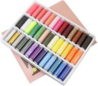 🧵 polyester sewing thread: 39 colors for industrial and hand stitching logo