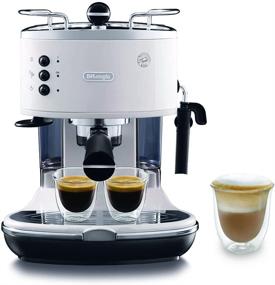 img 4 attached to 🌟 De'Longhi ECO310W Espresso Maker: Elegant White Design and Optimal Brewing Performance