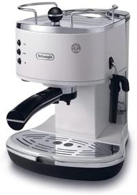 img 1 attached to 🌟 Кофеварка De'Longhi ECO310W: Изящный белый дизайн и оптимальная про