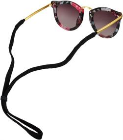 img 1 attached to 🕶️ Secure Your Sunglasses with Alamic Adjustable Eyewear Retainer