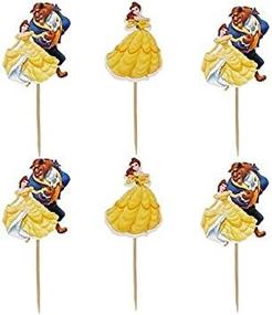 img 2 attached to Beauty Beast Cake Topper Set