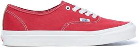 img 1 attached to Vans Authentic Sneakers in RED | Unisex Shoe Sizes for Women and Men