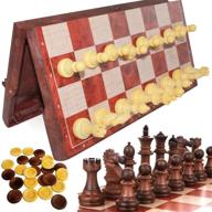 magnetic portable checkers strategy: enhancing your game with luoyer's innovative design logo