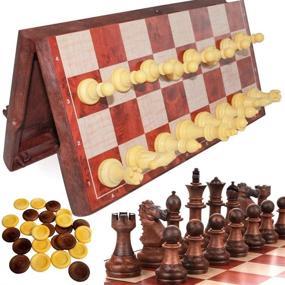img 4 attached to Magnetic Portable Checkers Strategy: Enhancing Your Game with Luoyer's Innovative Design