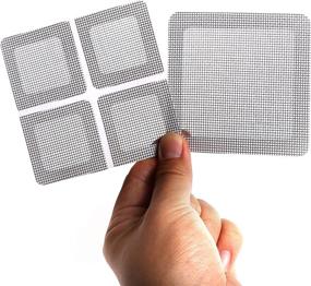 img 3 attached to 🪟 by.RHO Window and Door Screen Repair Patch Kit - 25 Patches (1.875" x 1.875" x 20pcs) (3.5" x 3.5" x 5pcs)