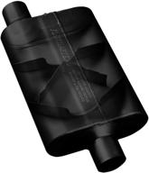 🔊 flowmaster 42443 40 серия глушитель - агрессивный звук, черный - 2.25 смещение входа / 2.25 смещение выхода - повышение производительности логотип