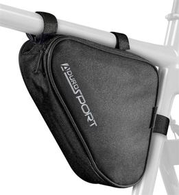 img 4 attached to 🚲 Aduro Sport Triangle Saddle Frame Pouch: Efficient Storage Solution for Cycling Enthusiasts