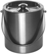 🧊 brushed stainless-steel ice bucket, 3 quart by mr. ice bucket логотип