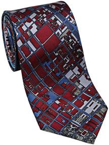 img 2 attached to CIVITAS Philadelphia Necktie by Josh Bach - Premium Men's Accessories