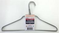 👕 procare 6 strong silver galvanized metal wire shirt hangers, 16 inch, 13 gauge логотип