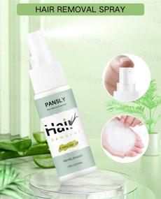 img 2 attached to 🌱 30ML Hair Inhibitor Spray - Painless Non-Irritating Hair Growth Stopper for Smooth Skin - Face, Arm, Leg, Armpit Hair Remover - Depilatory Spray