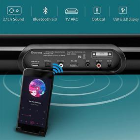 img 3 attached to Технология сабвуфера с Bluetooth Wohome S99