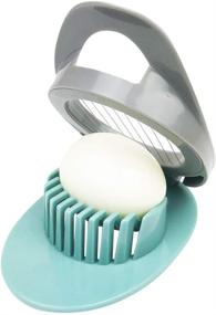 img 2 attached to Stainless Steel Wire Egg 🥚 Slicer for Boiled Eggs - Green