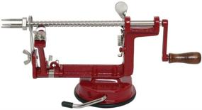 img 4 attached to 🍏 Convenient Combo: Johnny Apple Peeler with Suction Base + Bonus Blades and Knives