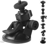 📷 isportgo s30 dash cam suction mount with 10 joints for popular dash cameras and gps devices: rexing, z-edge, old shark, yi, kdlinks, falcon zero, transcend, crosstour, vantrue, gopro hero, and more logo