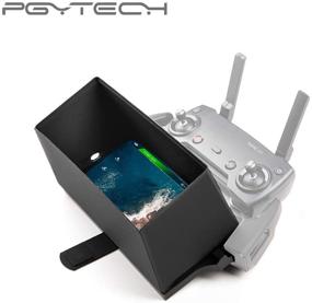 img 1 attached to Enhance Outdoor Visibility: PGYTECH Phone Monitor Hood & Cover Sun Shade for DJI Mavic Air 2/Mavic Mini/Mavic 2