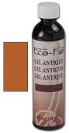 🏺 eco-flo gel antique: 8 oz tan - tandy leather 2607-04 | premium leather dye for deep-tone finish logo