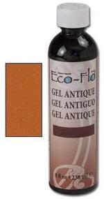 img 1 attached to 🏺 Eco-Flo Gel Antique: 8 oz Tan - Tandy Leather 2607-04 | Premium Leather Dye for Deep-tone Finish