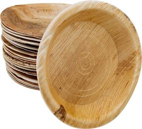 img 2 attached to Disposable Bio Degradable Compostable Eco Friendly Dinnerware
