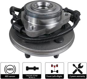 img 3 attached to 🔧 MACEL 515050 Front Wheel Hub Bearing Assembly: Perfect Fit for 02-05 Ford Explorer, 03-05 Lincoln Aviator, 02-05 Mercury Mountaineer With 5 Lugs and ABS Compatibility