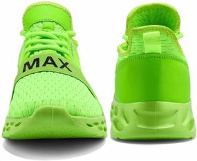 img 3 attached to GSLMOLN Lightweight Breathable Springblade Athletic Men's Shoes: The Perfect Springtime Footwear