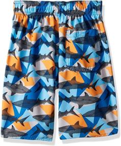 img 3 attached to 🩲 Boys' Swim Trunks: Speedo Fishes Print Swimwear for Boys