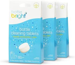 img 4 attached to Bottle Bright: Eco-Friendly Water Bottle 🌿 Cleaning Tablets - All-Natural, Biodegradable, Chlorine & Odor-Free