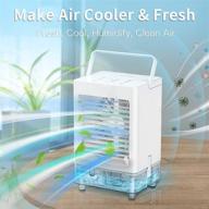 🌬️ portable air conditioner fan by lordson - usb rechargeable mini personal air cooler with humidifier & misting fan - 4 speeds for home, room, outdoor, office, and desktop logo