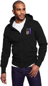 img 3 attached to URTEOM Hoodies Lightweight Sweatshirts American