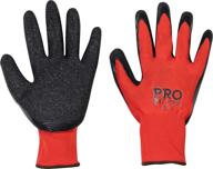 🧤 pro bike tool mechanics gloves: enhanced grip, breathable, machine washable work polyester gloves with ultimate grip technology logo