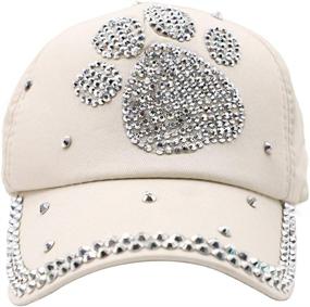 img 3 attached to 🧢 Funbase Children Outdoor Sports Star Shaped Bling Baseball Hiking Cap - Stylish and Sparkling Headwear for Active Kids