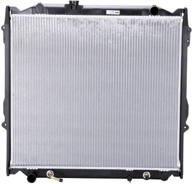 🚗 toyota 4runner 1-row plastic aluminum replacement radiator | tyc 1998 compatible logo