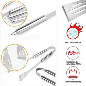 img 3 attached to JYPS 27PC Grill Tools Set