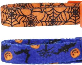 img 2 attached to 🎃 Set of 2 Halloween Cat Collars for Kittens - BoomBone Cat Collar