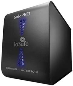 img 1 attached to 💾 Secure Your Data with ioSafe SoloPRO 4TB: Fireproof & Waterproof External Hard Drive in Black (SM4TB1YR)