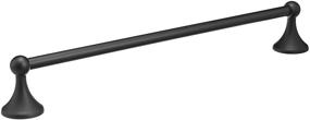 img 4 attached to AmazonBasics Towel Bar Standard 18 Inch