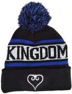 seo-optimized: marketing instincts black knit hat beanie for kingdom hearts logo