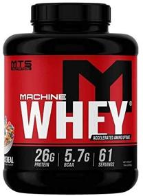 img 2 attached to 🥣 5 фунтов MTS Machine Whey Protein - Аромат фруктового -завтрака