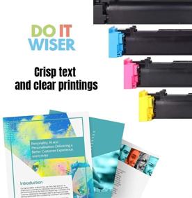 img 2 attached to 🖨️ Do it Wiser TN213K TN213C TN213M TN213Y Toner Cartridge Bundle for Konica Minolta BizHub C353 C253 C203 - 4 Pack