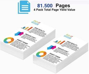 img 3 attached to 🖨️ Do it Wiser TN213K TN213C TN213M TN213Y Toner Cartridge Bundle for Konica Minolta BizHub C353 C253 C203 - 4 Pack